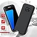 LeYi for Samsung-Galaxy-S7-Case: Galaxy S7 Case for Women Men, Liquid Silicone Slim Gel Rubber Cell Android Cover Unlocked Protective Case Cover for S 7 Samsung 5G, Black