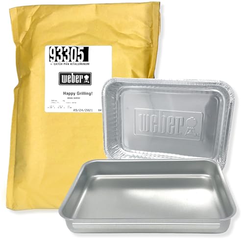 Weber #93305 Aluminum Catch Pan Kit eviter les fuites de graisse - 2