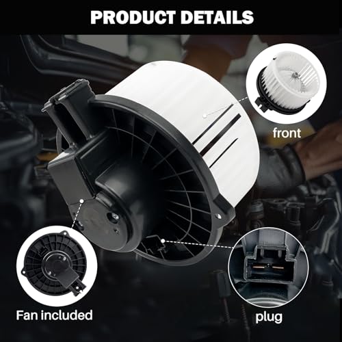 Image of 700228 AC Heater Blower Motor Fan Fit for Lexus RX330 RX350 RX400h,for Subaru Outback, Legacy for Cadillac SRX STS CTS,for Toyota Sienna 19130001 72223AJ01A 8710308090 TO3126125