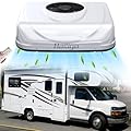 10600 BTU Fast Cooling 12V RV Air Conditioner, Universal RV Rooftop Ac Unit 12 Volt DC Camper Ac Units, Low-Noise Easy Install For Van, Truck, Travel Trailer, Fifth Wheel, Golf Vant, Motorhome