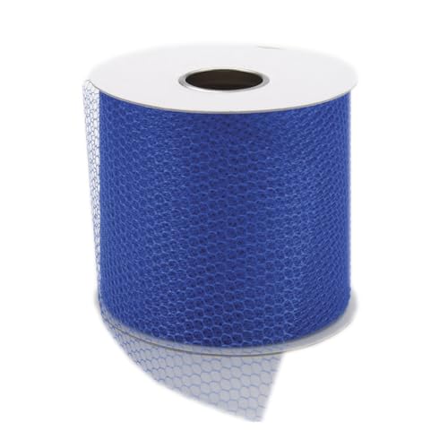Falk Net Mesh 3inX40yd Spool-Royal Fabric