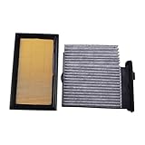 Auto Cabin Filters Compatible For Nissan Tiida 2008- Air Filter + Cabin Filter 16546-ED500