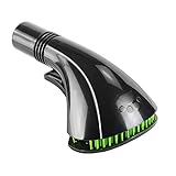 ALL PARTS ETC. Vacuum Pet Hair Attachment, 1.25” Dog Brush Nozzle, Deshedding Pet Grooming Accessories for Shop Vac, Bissell, Nutone, Electrolux, Beam, Eureka & Central Vacs (Pet Nozzle)