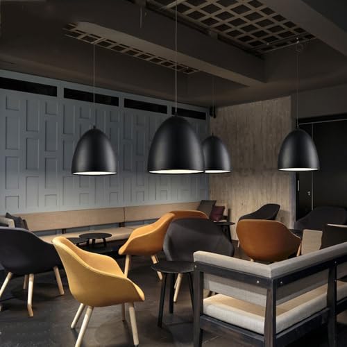 Lámpara de techo industrial E27 para iluminar estudios pequeños 5