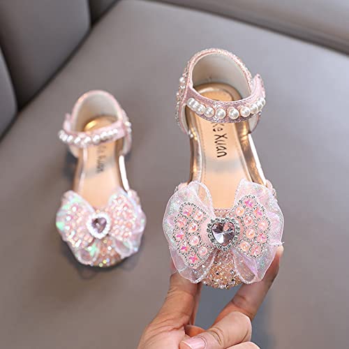 Baby Girls Bowknot Princess Shoes Girls Baby Wedding Party Princess Ballet Shoes Dance Performance Shoes Girl Shoes2