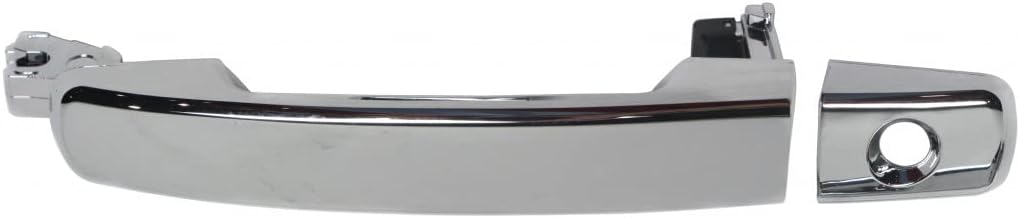 KarParts360 For Nissan Frontier 2005-2013 Exterior Door Handles Driver and Passenger Side | Pair Rear | Crew Cab | With Off Road Package | Replacement For NI1310120, NI1311120 | 80607EA05A, 80606EA05A
