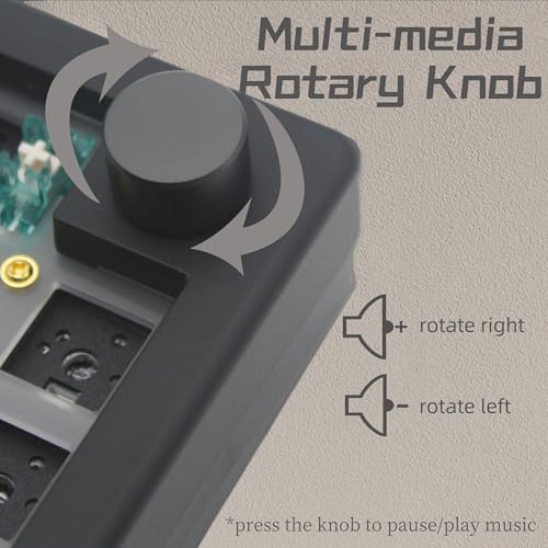 Kit clavier mécanique GMK67 trimode parfait pour le télétravail - 4