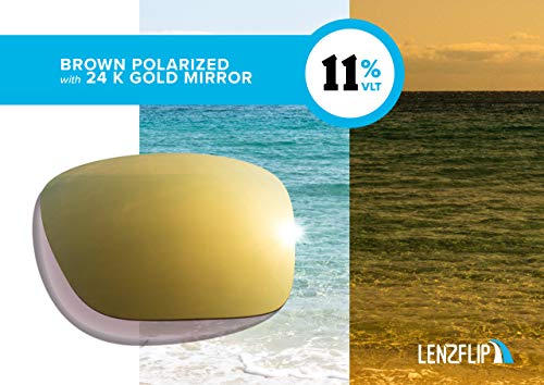 Image of Polarized Replacement Lenses Compatible with Oakley Bottle Rocket oo9164 Sunglasses - Crafted in the USA - Multicolor Option