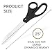 25 Inch Grand Opening Scissors Black – Heavy Duty Scisors Giant Ribbon Cutting Scissors for Inauguration Ceremonies & Special Events 25'' Black Giant Scisors for Ribbon Cutting Ceremony