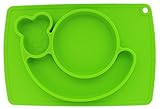 Chef Vinny Silicone Baby Snail Placemat (Green)