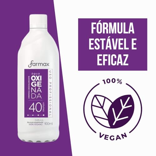 Água Oxigenada cremosa 40 volumes 900ml