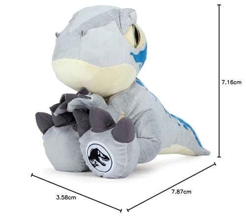 Schmidt Spiele 42753 Dinosaurier Blue, Jurassic World, 30 cm Plüschtier