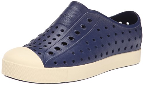 Native Footwear Jefferson Slip Ons Regatta Blue/Bone White Boys 2