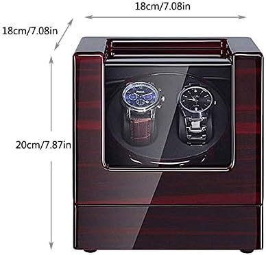 FENOKD Mechanical Watch Shaker Automatic Watch Winder 2 Watches Automatic Winding Box with Quiet Motor,Piano Paint