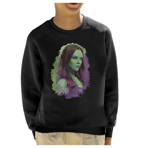 Marvel Guardians of The Galaxy Vol 2 Gamora Kid's Sweatshirt