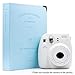 Ablus 120 Pockets Mini Photo Album for Fujifilm Instax Mini 7s 8 8+ 9 25 26 50s 70 90 Instant Camera & Name Card (Blue)