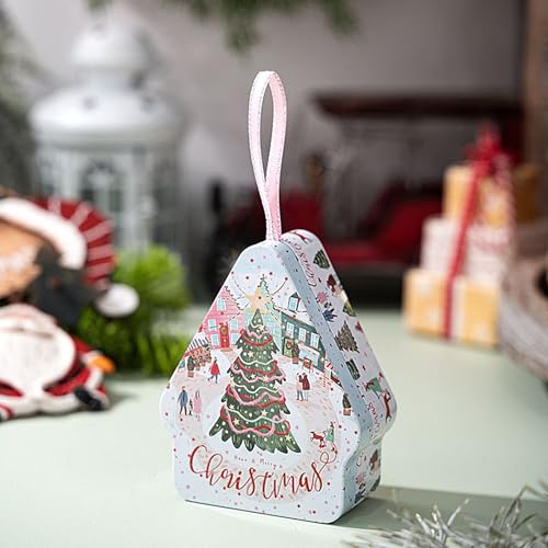 Boîtes à biscuits de Noël haut de gamme pour desserts et confiseries - 4