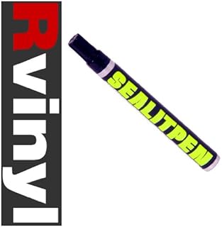 Rvinyl Pro Sealer Application Pen in Black - Vehicle Graphic Prints, Vinyl Films, Decals and Sticker Protector - Contains UV Blocker, Quick Drying - Edge Seal-It Pen