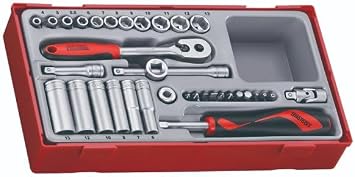 Socket Set 1/4" Drive 35 Piece Pack Qty 1