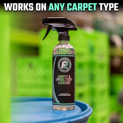 ExoForma Carpet & Upholstery Cleaner - Gentle But Effective Carpet Cleaner for Vehicles, Car Interior Cleaner and Stain Remover for Seats, Carpet, Fabric & More