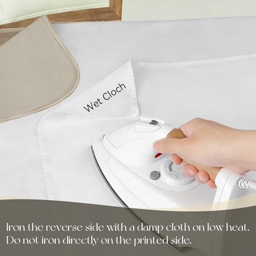 FIBORIA Wachstuchtischdecke Outdoor 140x180 eckig mit Saum Leinenoptik PVC Tischdecken Wasserdicht Gartentischdecke wetterfest Table Cloth für Geburtstag,Party,Hochzeiten,Weihnachten,naturlinen Beige