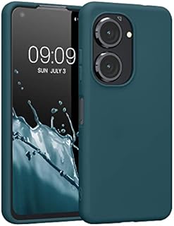 kwmobile Etui kompatybilne z ASUS Zenfone 10 / Zenfone 9 etui - miękkie, cienkie etui ochronne z silikonu TPU - benzyna