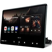 15.6 inch 4K Android.13 Car TV Headrest Monitor for Cars Back seat Rear Entertainment System, Support Phone Wireless Mirror Link Touch Screen,with WiFi/Bluetooth/HDMI/USB/Video Player 4G+64G1*PC