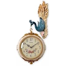 Wall Clocks Double Sided Wall Clock, Decorative Living Room Entrance Wall Clock, Silent Quartz Clock, Clock, Large Wall Clock Decor Wall Clock