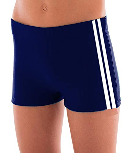 Kit 02 Sungas Juvenil Menino Boxer Lisa com Listas