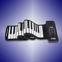 Roll Up Piano, Instrument de musique numérique pliable et pliable pour piano électrique portable 61 touches, pour… - Les Beatles, Paul McCartney, John Lennon, RIngo Starr, George Harrison Roll Up Piano, Instrument de musique numérique pliable et pliable pour piano électrique portable 61 touches, pour… – Image 6