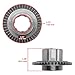 Caltric Ring and Pinion Gear Front Diff Compatible with Polaris ATP 330 500 2004-2005 / Sportsman MV7 2005