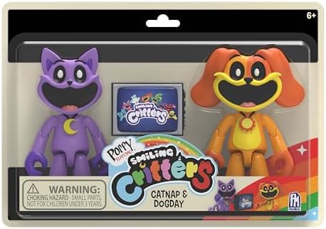 Poppy Playtime Sammelfiguren-Set Critters, 2 Stück