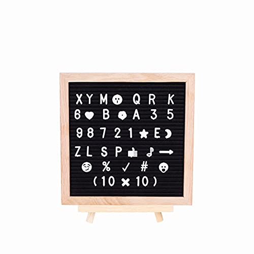 Buy MaHonestFelt Letter Board with Letters Cursive Word Pack, 340 Characters, 10X10 Letter