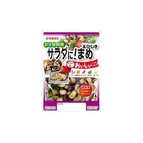 カネハツ サラダに！ まめ＆ひじき