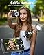 Rollei Powerflex Compact Digitalkamera, 64MP 5K Fotoapparat mit Dual-Kamera 5X Digitalzoom AutoFocus Fotokamera mit 2,8“ Touch-Display Tragbar Kompaktkamera Schwarz, Digital-Kamera-Fotoapparat-Camera