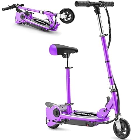 Zupapa/Quictent/Jostyle Electric Scooter with Seat, Adjustable Height for Kids Ages 6-12, up to… — $169.99 (15% off)