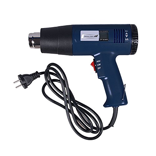 Install Proz 1800W Industrial Heat Gun With Digital Temperature Gauge ((2 Attachments And Tint Tool Kit)) #TOP2