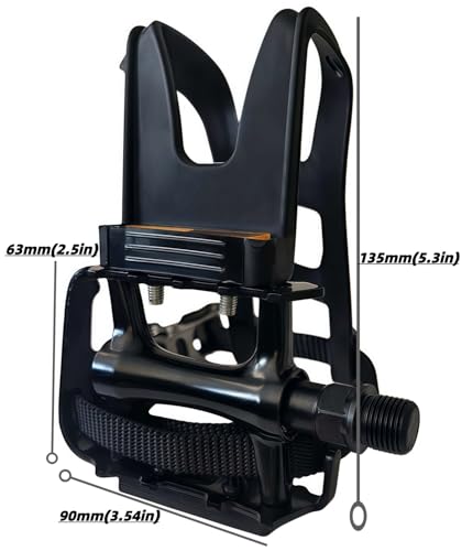 YBEKI Resin-Alloy Bike Pedals