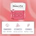 The Honey Pot Company Clean Cotton Postpartum Pads Herbal-Infused, Postpartum and Maternity Pads with Wings, Plant-Derived Feminine & Menstrual Care (Product) RED – 12 ct.