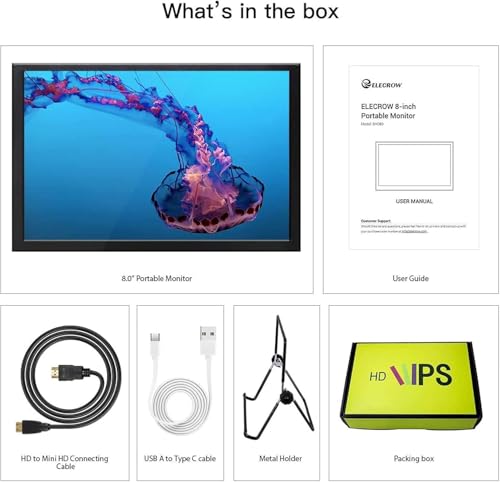 ELECROW ELECROW 8インチ モバイルモニター の商品画像 6