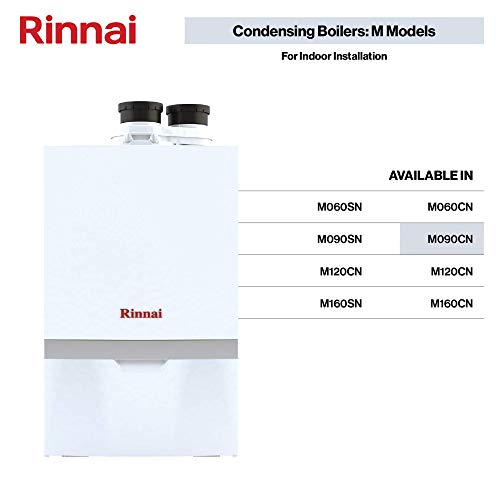 Rinnai M090CN Condensing Gas Boiler, Natural Gas (90K BTU) - Thumbnail 2