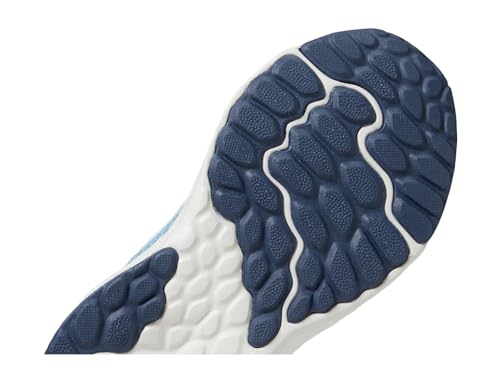 New Balance Gancho e laço Fresh Foam Arishi V4 para meninas, Azul pedreira/rosa real/azul cromado, 1