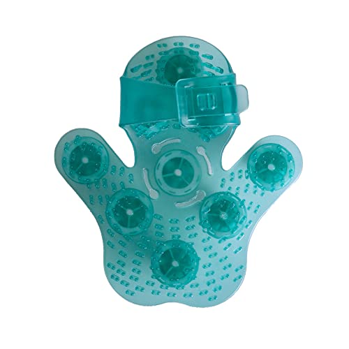 Acte, Luva Massageadora Corporal Esferas R23 - Azul