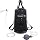 Ducha portátil para camping 22L con bomba de pie y manguera - Bolsa de ducha solar para camping, viaje y uso al aire libre