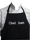 Chefskin Personalized Adults Apron Lightweight Choose Color Apron Name and Font