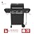 Nexgrill 3-Burner Propane Gas Grill with Side Burner, 52,000BTUs, 418 SQ. In. Cooking Space, BBQ Grill with Durable Steel Lid & Control Panel for Outdoor Cooking, Patios, and More - 720-0925S