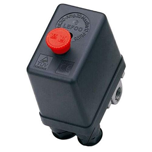Pressostato Motocompressor 4 Vias 1/4 (80 À 120 Libras)