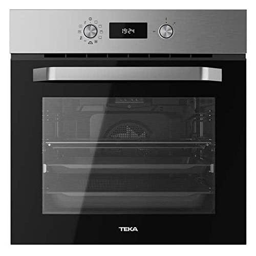 TEKA Horno de Aire Multifunción, Airfry, 70 Litros, Sistema de Limpieza HydroClean, Eficiencia Energética A+, Incluye Bandeja y Rejilla, Acero Inoxidable, Modelo GrandChef HCB 6646