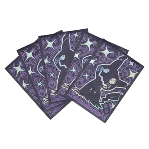 Shiny Mimikyu Pokémon Card Sleeves Pack Cover