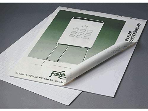 Faibo Blc-50B Blocchetto Carta Per Lavagna Liscia, 50 Fogli